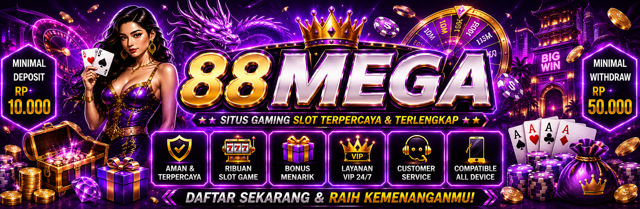 88MEGA: Hiburan Gaming Digital untuk Menggali Inspirasi